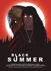 Чорне літо постер
