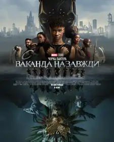 Чорна Пантера: Ваканда назавжди постер